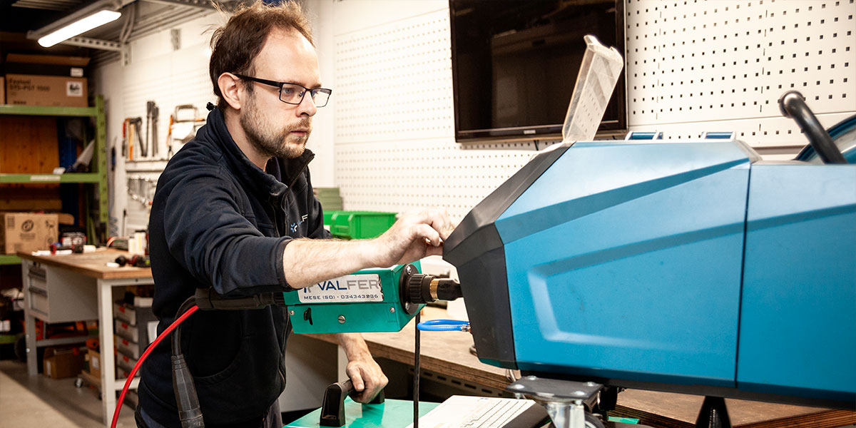 Servizio taratura saldatrici